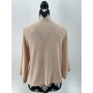 Eileen Fisher Pink Italian Yarn Knit Pullover Sweater Size S